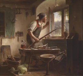The Watchful Shoemaker